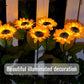 🌻46% OFF FLASH SALE ! Sunflower Solar Lights – Glowing Decor for Garden ✨🌿【Hurry Up】