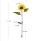 🌻46% OFF FLASH SALE ! Sunflower Solar Lights – Glowing Decor for Garden ✨🌿【Hurry Up】