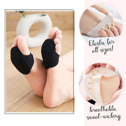 Almofadas para os pés feitas de tecido em forma de favo de mel