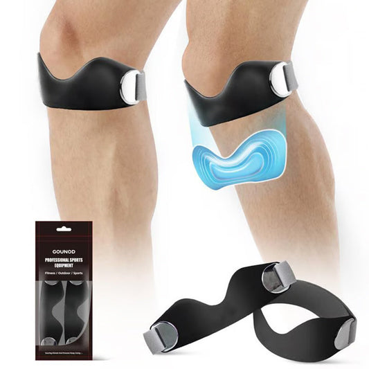 Faixa de silicone para a rótula, para o alívio da dor no joelho