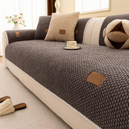 🛋️ 50% DE DESCONTO! 🧼 Capa para sofá grossa, antiderrapante e lavável – Resistente, fácil de cuidar e perfeita para casas com animais de estimação e crianças