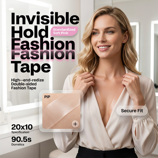 Fita adesiva dupla-face invisível para o corpo e roupa