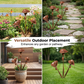 Palo de jardim para lírios-de-calla com sinos