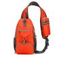 Mala de ombro tipo sling para homem, para atividades ao ar livre