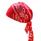 Bandana clássica para motociclistas e desportistas