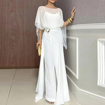 Conjunto elegante de 3 peças para mulher