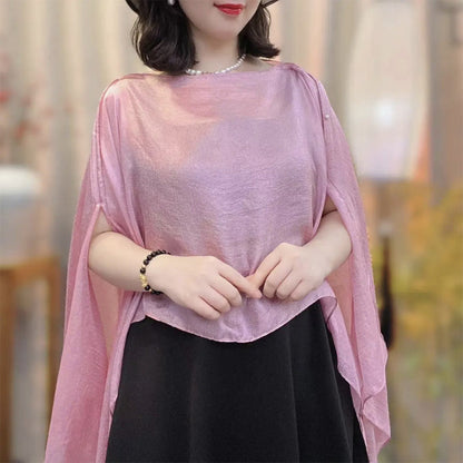 Xaile elegante e versátil em cor lis
