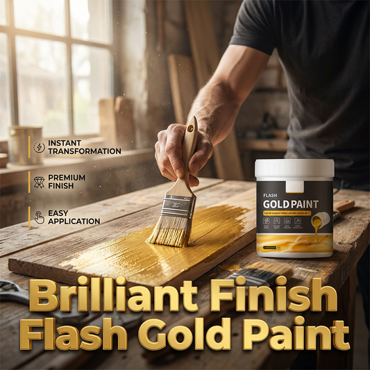 Tinta Flash Gold multiusos à base de águ