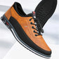 Sapatos de couro clássicos e elegantes para home
