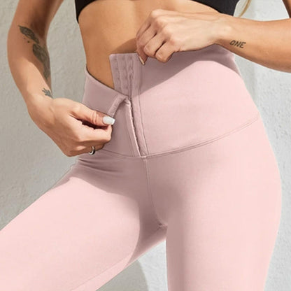 🔥Leggings femininas de cintura alta para modelar a barrig