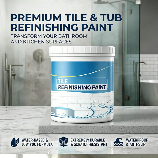Kit de tinta para renovação de azulejos e banheira