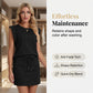 🌺🔥 50 % DE DESCONTO ⏰ Conjunto moderno para mulher – top sem mangas e saia com cordão ✨ leve, elegante e perfeito para o verão