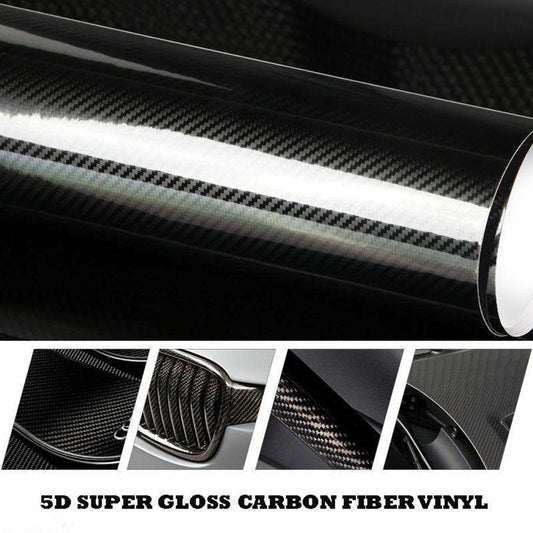 Envolvimento em vinil com efeito de fibra de carbono para automóveis