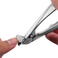 🔥Cortador de unhas curvo em aço inoxidável – Ergonómico e fácil de usar para idosos