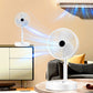 🔥50% DE DESCONTO AGORA!🔥 Ventilador dobrável com ligação à tomada