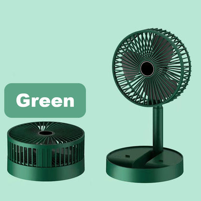 🔥50% DE DESCONTO AGORA!🔥 Ventilador dobrável com ligação à tomada