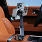 Suporte para telemóvel com porta-copos para automóvel – Ajustável a 360°, íman N52 potente, utilização com uma só mão, compatível com todos os telemóveis, modelos magnéticos e com pinça estáveis para uma condução segura