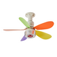 🥳PROMOÇÃO DE 2026🥳💞Mais de 50 mil unidades vendidas!⏳✨Ventilador de teto 3 em 1 com luz e altifalante Bluetoot