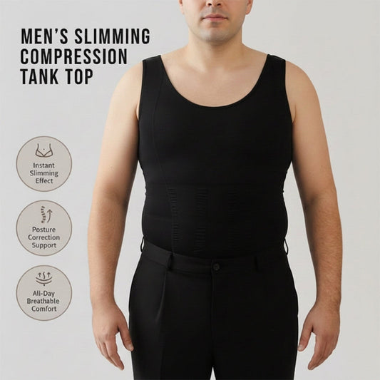 🔥 50% OFF – Regata compressiva masculina respirável | Modela a silhueta sem apertar