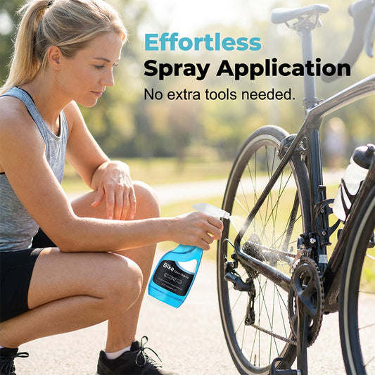 🔥 50% OFF – Spray limpador e antiferrugem para corrente de bicicleta | Portátil, ação instantânea