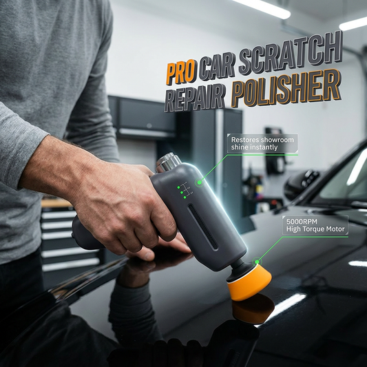 🔥 50% OFF – Polidor elétrico para reparo de riscos no carro | Remove arranhões, restaura o brilh