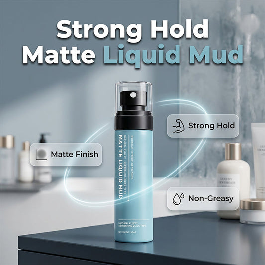 ✨ 50% OFF – Spray fixador mate unissex (secagem rápida) | Cabelo com textura, volume e acabamento sec