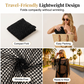 Poncho feminino em rede com aberturas e borla