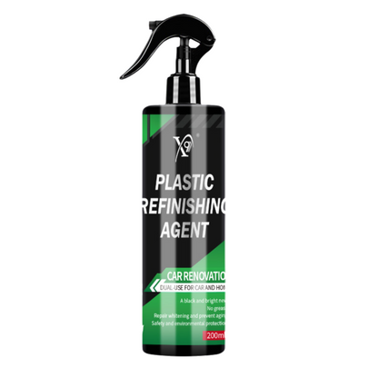 🔥 50% OFF – Spray renovador para plásticos internos do carro | Remove marcas brancas, restaura o brilho original