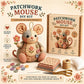 🎁2026 Novidade com 50% de DESCONTO💥【Promoção】Kit de costura DIY para rato em patchwork | Completo com tecidos e enchiment