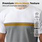 🏖️👕 Conjunto desportivo de verão para homem com blocos de cor – Conjunto de 2 peças composto por uma t-shirt desportiva respirável e calções com cordã