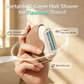 Máquina de cortar cabelo portátil de 3 camadas com tampa giratóri