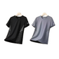 T-shirts desportivas respiráveis e de secagem rápida para homem