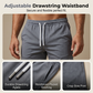 Conjunto de duas peças para homem: camisa e calções