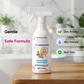 Spray de limpeza para brinquedos com esponj