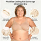 Soutien Elegante Plus Size com Cobertura Total e Transparência para Mulher