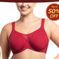 Soutien Elegante Plus Size com Cobertura Total e Transparência para Mulher
