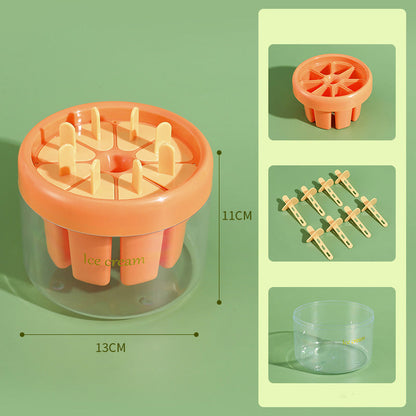 🧊 50% OFF – Formas de gelo/picolé DIY | Silicone, fáceis de desenformar, ideais para sumos naturais e sobremesas saudávei
