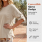 🔥 Último dia! 50% de desconto NOVO Conjunto de 2 peças para senhora em algodão e linho ✨ Estampado floral boho, confortável e respirável para o verão e as férias