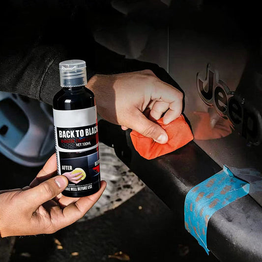 Produto profissional para reavivar os plásticos dos automóveis
