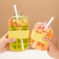 🍶🧊 50% DE DESCONTO! É como se tivesses um barman na tua garrafa! Esta garrafa com máquina de gelo 2 em 1 arrefece a tua água e faz cubos de gelo com um único toque – sem complicações com formas de gelo, sem gelo derretido, apenas perfeição gelada!