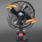 Ventilador sem fios recarregável, portátil e para acampamento ao ar livre