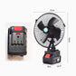 Ventilador sem fios recarregável, portátil e para acampamento ao ar livre