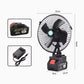 Ventilador sem fios recarregável, portátil e para acampamento ao ar livre