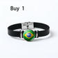 Pulseira comemorativa para adeptos de futebol