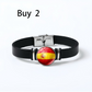 Pulseira comemorativa para adeptos de futebol