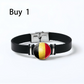 Pulseira comemorativa para adeptos de futebol