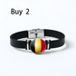 Pulseira comemorativa para adeptos de futebol