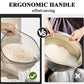 🍚 50 % DE DESCONTO! 🥣 Coador-taça multifunções para arroz com pega – Coador integrado, pega antiderrapante, ideal para lavar, escorrer e servir arroz e legumes 🥗