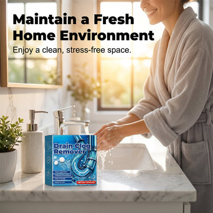 💊 50% OFF – Effervescent drain clog remover tablets | Dissolves hair, grease & odors in minutes 🚿