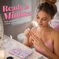 💅 50 % DE DESCONTO POR TEMPO LIMITADO! ✨ Conjunto de unhas postiças autocolantes Color Pop com 288 unidades – 12 tamanhos, fácil de aplicar, efeito «French» com acabamento de salão sem necessidade de verniz